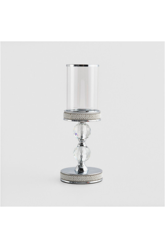 Porte-Bougie - Perla - Silver