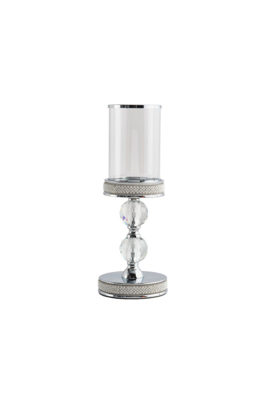 Porte-Bougie - Perla - Silver