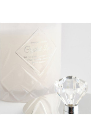 Bougie Parfumé - Crystalos - Silver