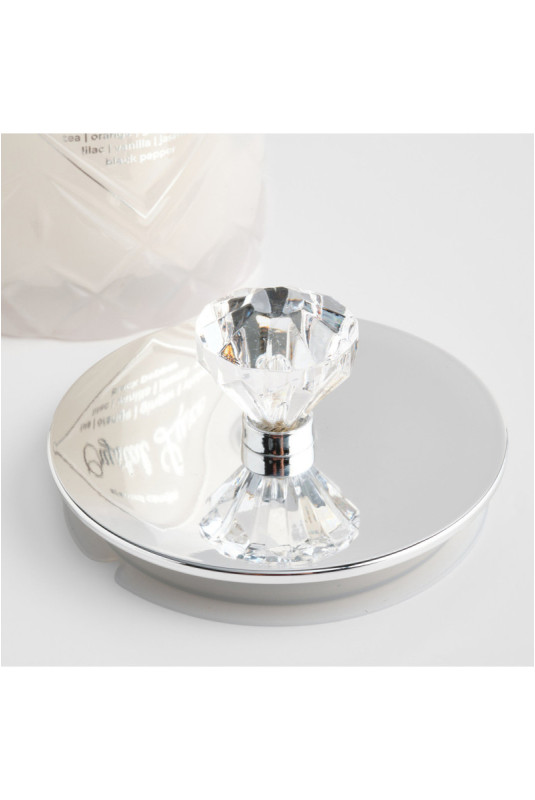 Bougie Parfumé - Crystalos - Silver