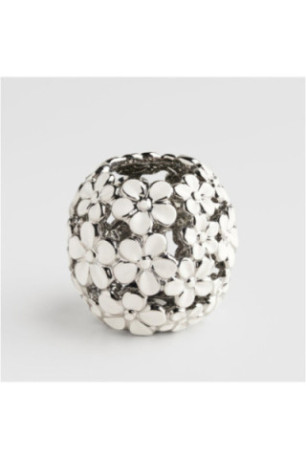 Porte-Bougie - Flosales - Light Silver