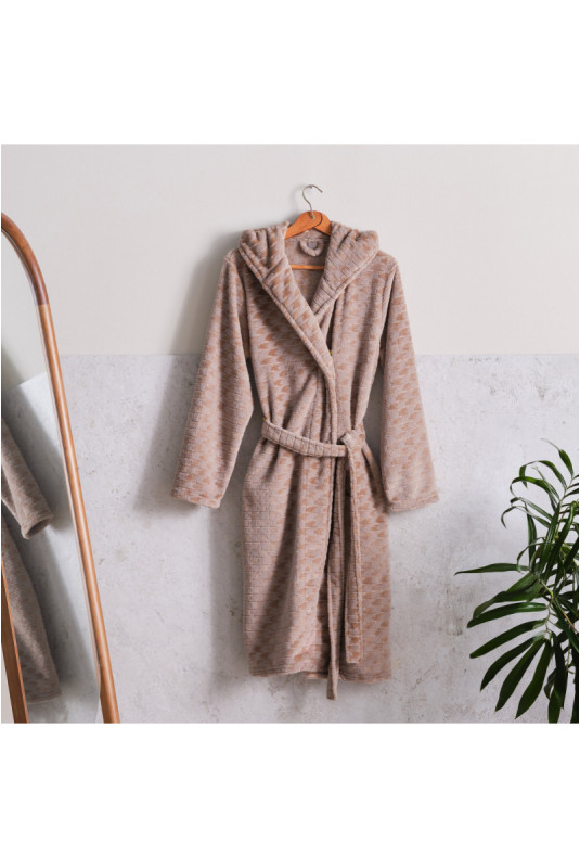 Peignoir De Bain - Embler - Grey Beige - 57x115cm