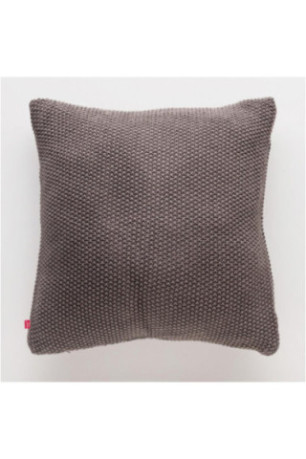 Housse De Coussin Solide - Zaldar - Grey - 45x45cm