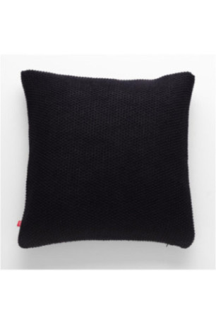Housse De Coussin Solide - Zaldar - Black - 45x45cm