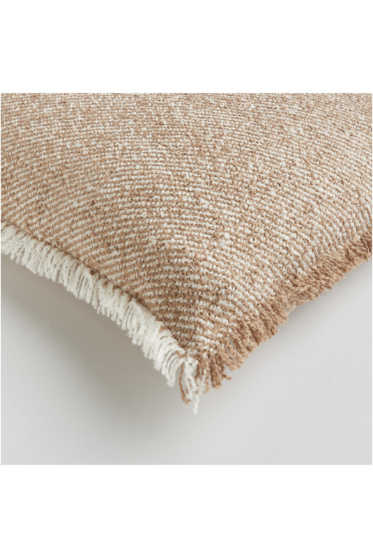 Housse De Coussin Décorative - Roiz - Beige - 45x45cm