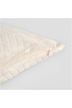 Housse De Coussin En Fourrure - Tedioso - Ecru - 45x45cm