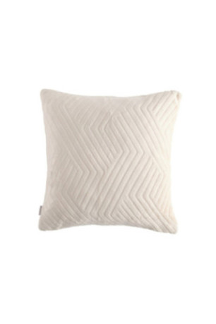 Housse De Coussin En Fourrure - Tedioso - Ecru - 45x45cm