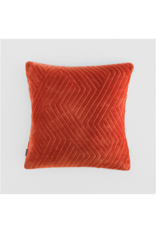 Housse De Coussin En Fourrure - Tedioso - Orange - 45x45cm