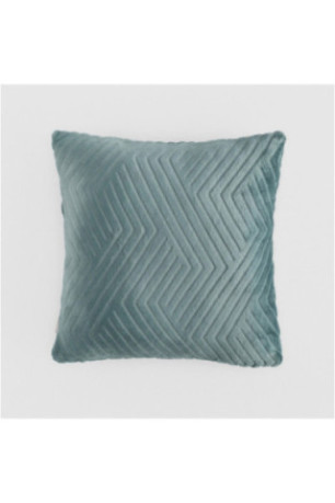 Housse De Coussin En Fourrure - Tedioso - Turquoise - 45x45cm
