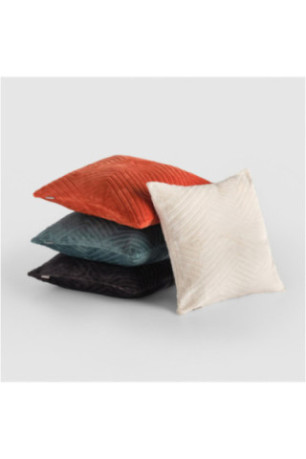 Housse De Coussin En Fourrure - Tedioso - Dark Grey - 45x45cm