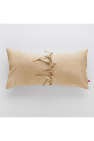 Housse De Coussin En Chanvre - Bosma - Yellow - 30x60cm