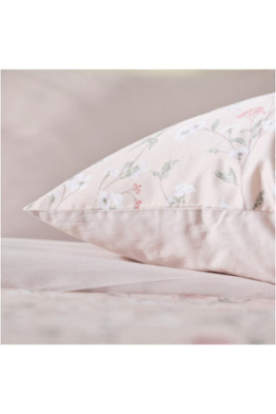 Parure de lit En Satin De Coton - Larira - Beige - 200x220cm