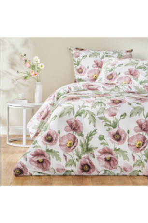 Parure de lit En Satin De Coton - Maczek - Pink - 200x220cm