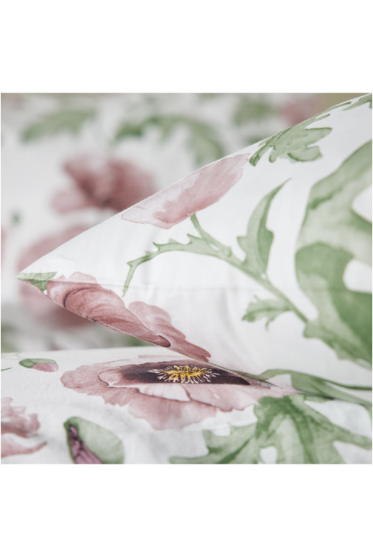 Parure de lit En Satin De Coton - Maczek - Pink - 200x220cm