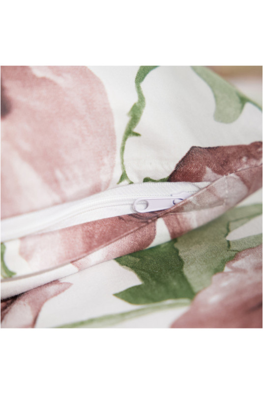 Parure de lit En Satin De Coton - Maczek - Pink - 200x220cm