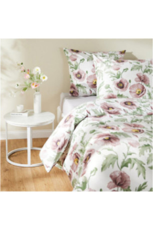 Parure de lit En Satin De Coton - Maczek - Pink - 200x220cm