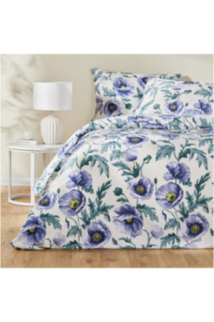 Parure de lit En Satin De Coton - Maczek - Blue - 200x220cm