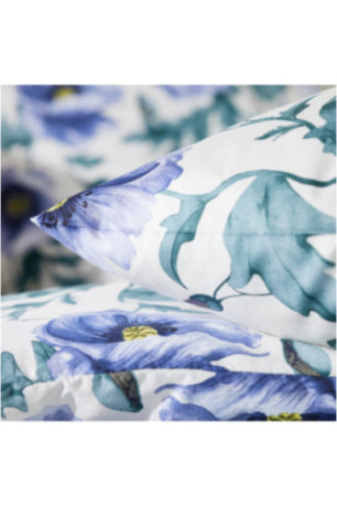 Parure de lit En Satin De Coton - Maczek - Blue - 200x220cm