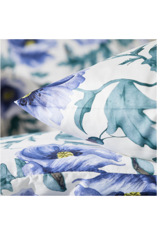 Parure de lit En Satin De Coton - Maczek - Blue - 200x220cm