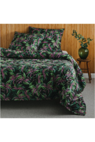 Parure de lit En Microfibre - Idre - Green - 200x220cm
