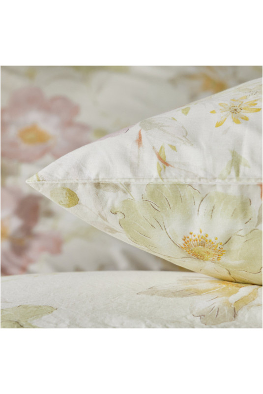 Parure de lit En Coton - Patka - White - 200x220cm