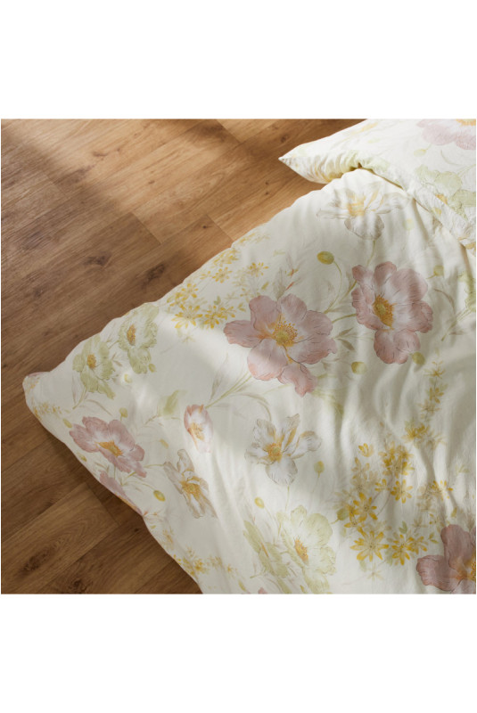 Parure de lit En Coton - Patka - White - 200x220cm
