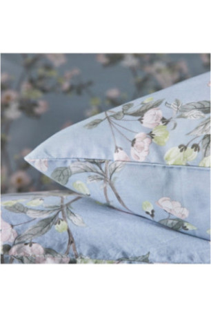 Parure de lit En Coton - Ladama - Light Blue - 200x220cm