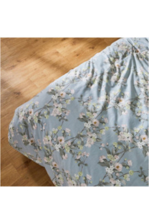 Parure de lit En Coton - Ladama - Light Blue - 200x220cm