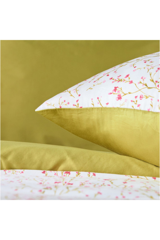 Parure de lit En Satin De Coton - Olinka - Pink - 200x220cm