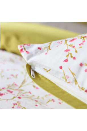 Parure de lit En Satin De Coton - Olinka - Pink - 200x220cm