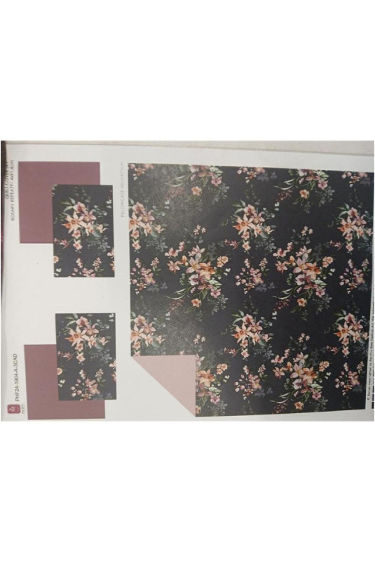 Parure de lit En Satin De Coton - Lalora - Dark Violet - 200x220cm