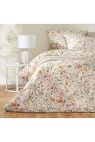 Parure de lit En Satin De Coton - Truska - Light Pink - 200x220cm