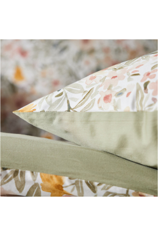 Parure de lit En Satin De Coton - Truska - Light Pink - 200x220cm