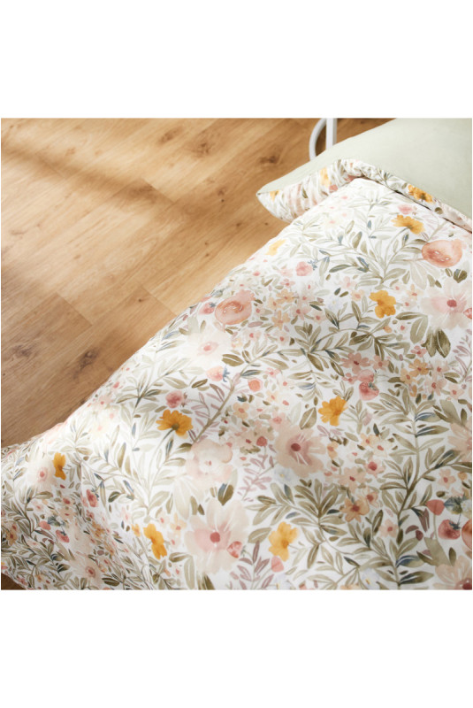 Parure de lit En Satin De Coton - Truska - Light Pink - 200x220cm