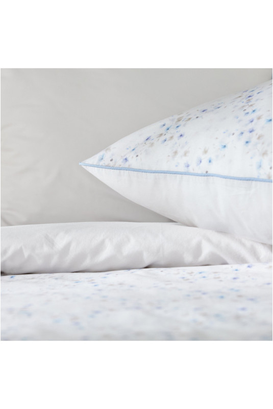 Parure de lit En Coton Avec Passoir - Indivina - Ecru - 200x220cm