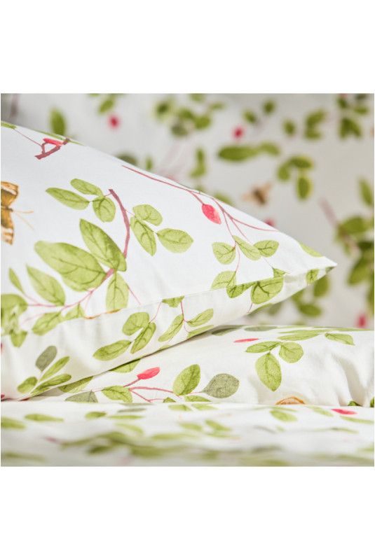 Parure de lit En Coton - Imina - Light Beige - 160x200cm