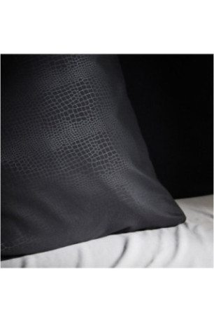 Parure de lit En Microfibre - Sensy - Black - 160x200cm