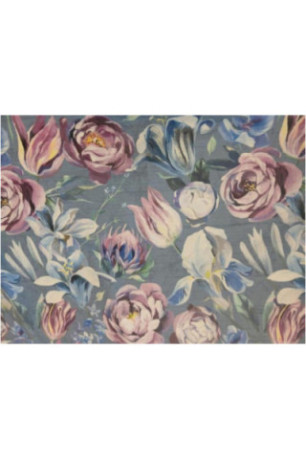 Parure de lit En Microfibre - Liler - Blue - 160x200cm