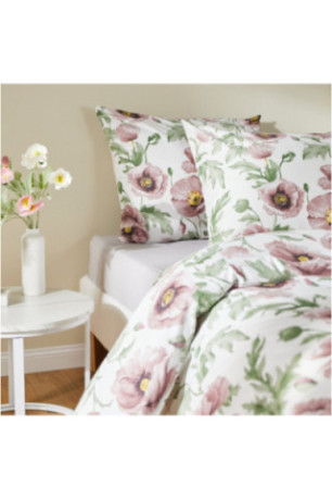 Parure de lit En Satin De Coton - Maczek - Pink - 160x200cm