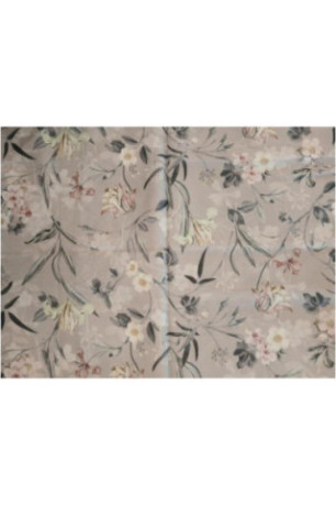 Parure de lit En Satin De Coton - Lirka - Grey - 160x200cm