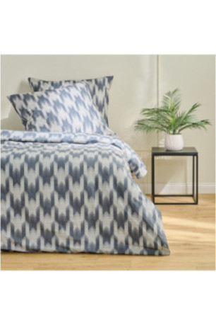 Parure de lit En Coton - Popa - Dark Grey - 160x200cm