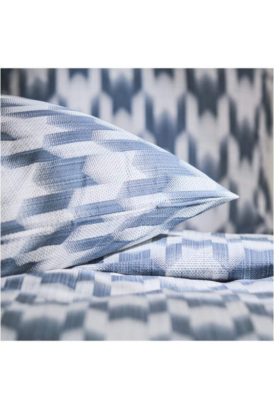 Parure de lit En Coton - Popa - Dark Grey - 160x200cm