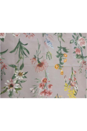 Parure de lit En Satin De Coton - Flakones - Lilac - 160x200cm