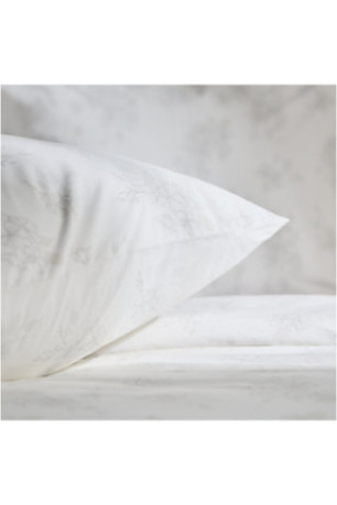 Parure de lit En Coton - Madeline - White - 160x200cm