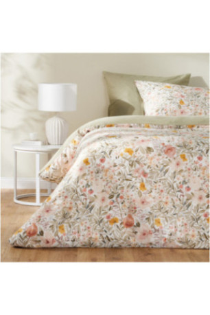 Parure de lit En Satin De Coton - Truska - Light Pink - 160x200cm