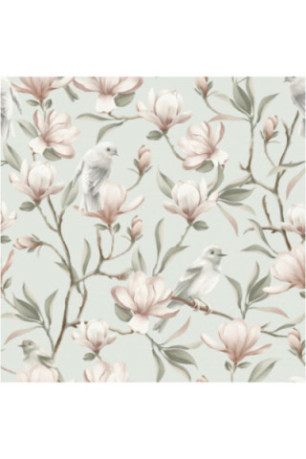 Parure de lit En Satin De Coton Avec Passeplement - Majia - Light Turquoise - 160x200cm