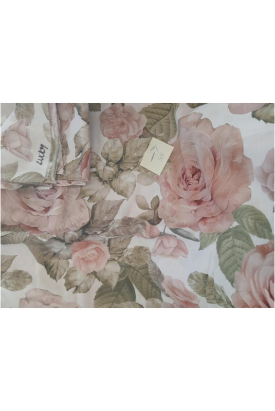 Parure de lit En Satin De Coton - Cavila - Light Pink - 160x200cm