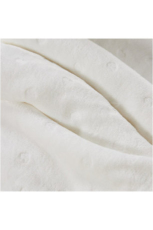 Couverture Uni Gabarit - Kisalis - Ecru - 150x200cm