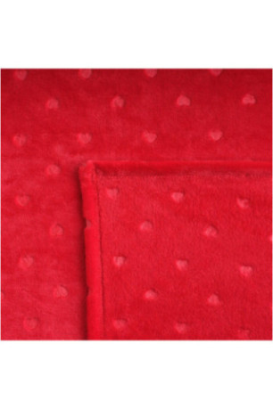 Couverture Uni Gabarit - Kisalis - Red - 150x200cm