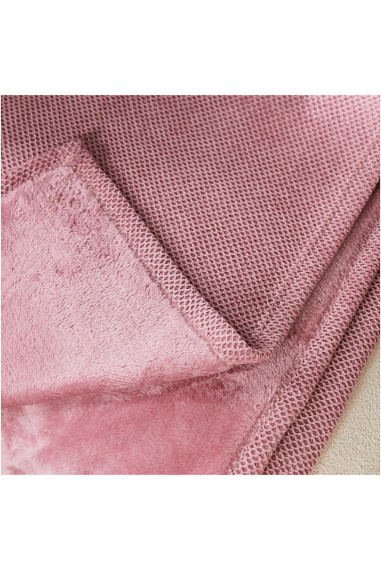 Couverture Solide - Atellea - Pink - 150x200cm